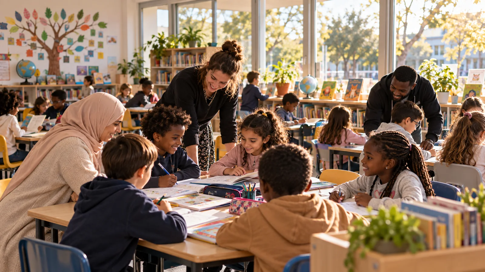Temps d’apprentissage dans une classe diverse